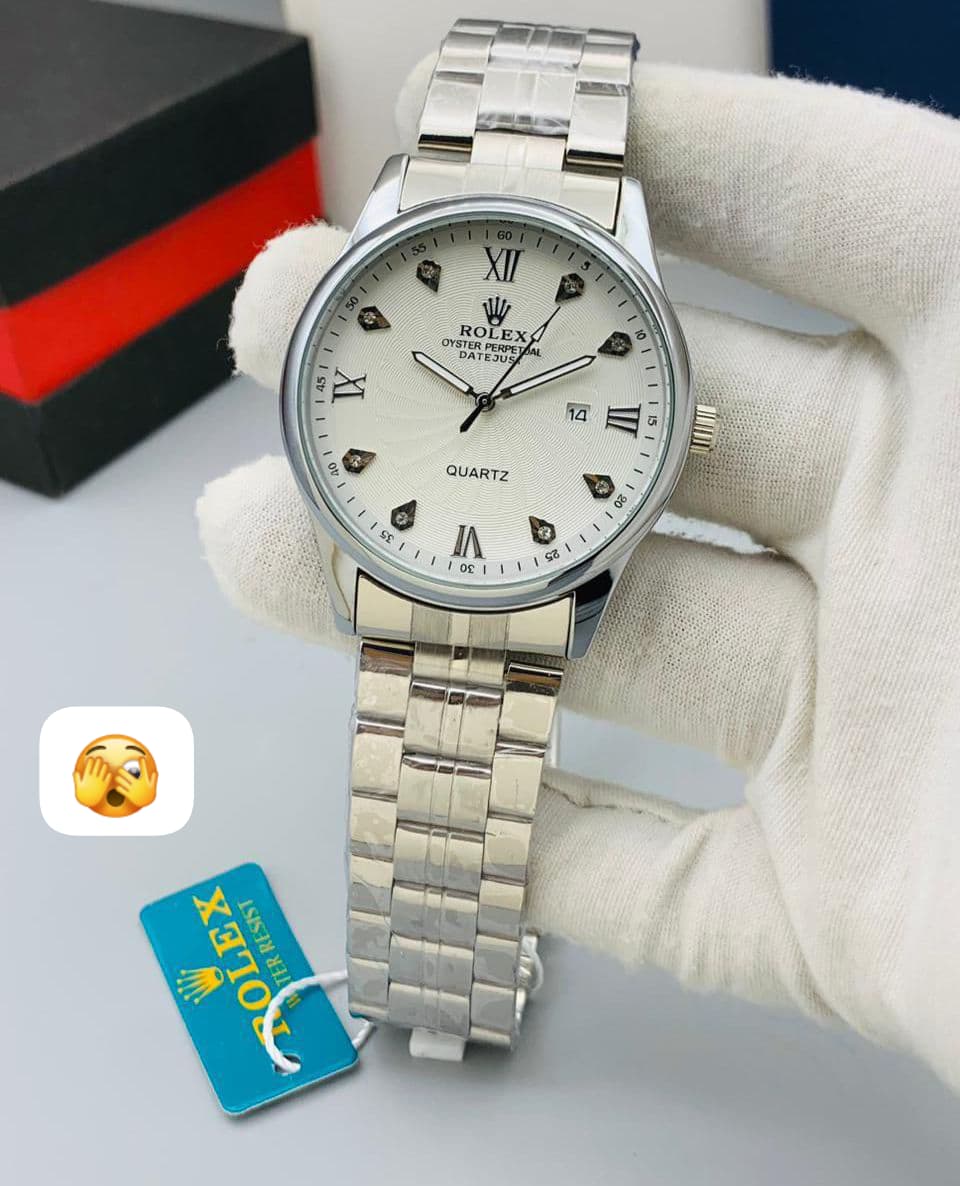 Rolex Luxury Men’s Watch – Swiss Automatic Movement, Premium Stainless Steel Case, Sapphire Crystal, Waterproof Designer Timepiece