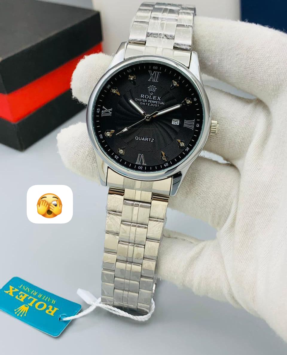 Rolex Luxury Men’s Watch – Swiss Automatic Movement, Premium Stainless Steel Case, Sapphire Crystal, Waterproof Designer Timepiece