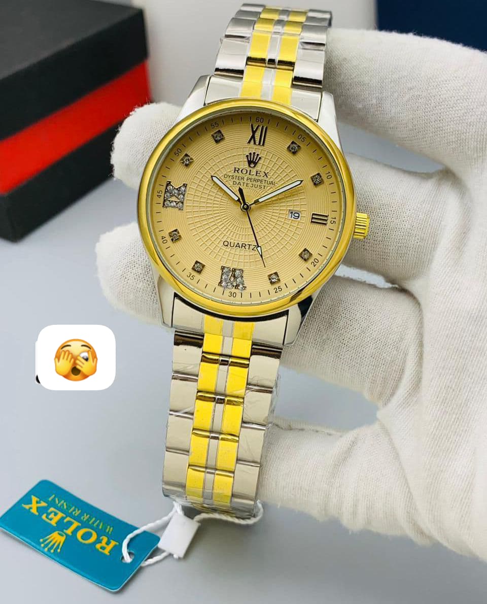 Rolex Luxury Men’s Watch – Swiss Automatic Movement, Premium Stainless Steel Case, Sapphire Crystal, Waterproof Designer Timepiece